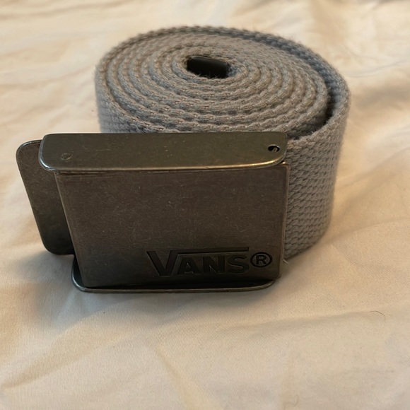 Gray Vans Clamp Belt - Picture 1 of 1
